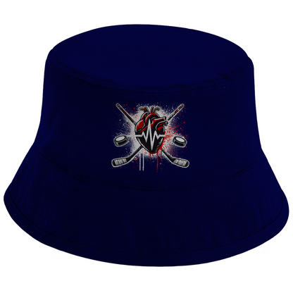 Bucket Hat HOCKEY HEARTBEAT
