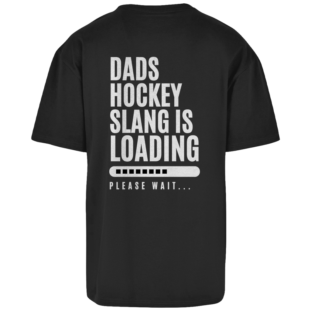 Oversize Shirt DADS HOCKEYSLOGAN (back)