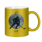 Glitzertasse STERNZEICHEN LEO / LÖWE