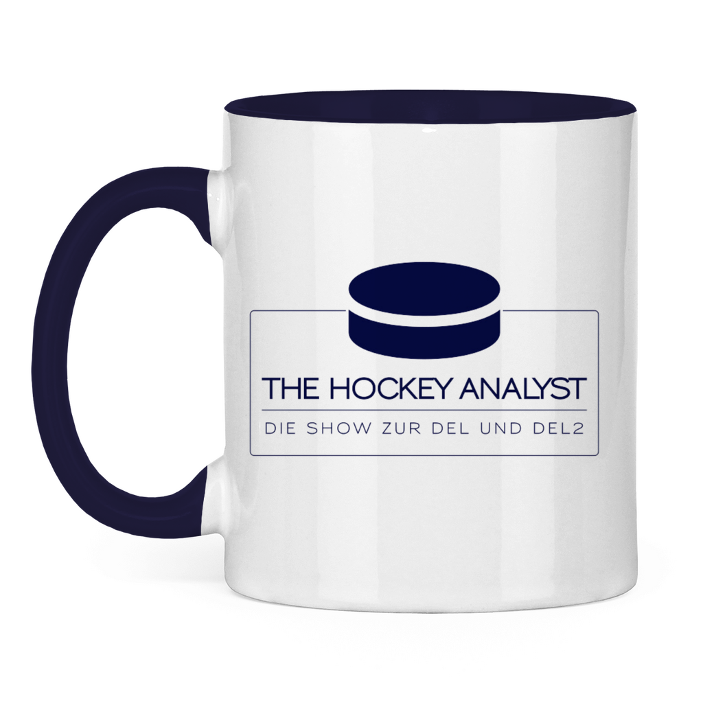 Tasse zweifarbig HOCKEY  ANALYST