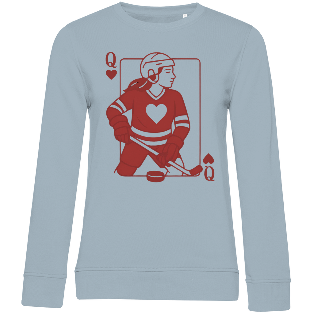 Ladies Sweatshirt  HOCKEY HERZKÖNIGIN