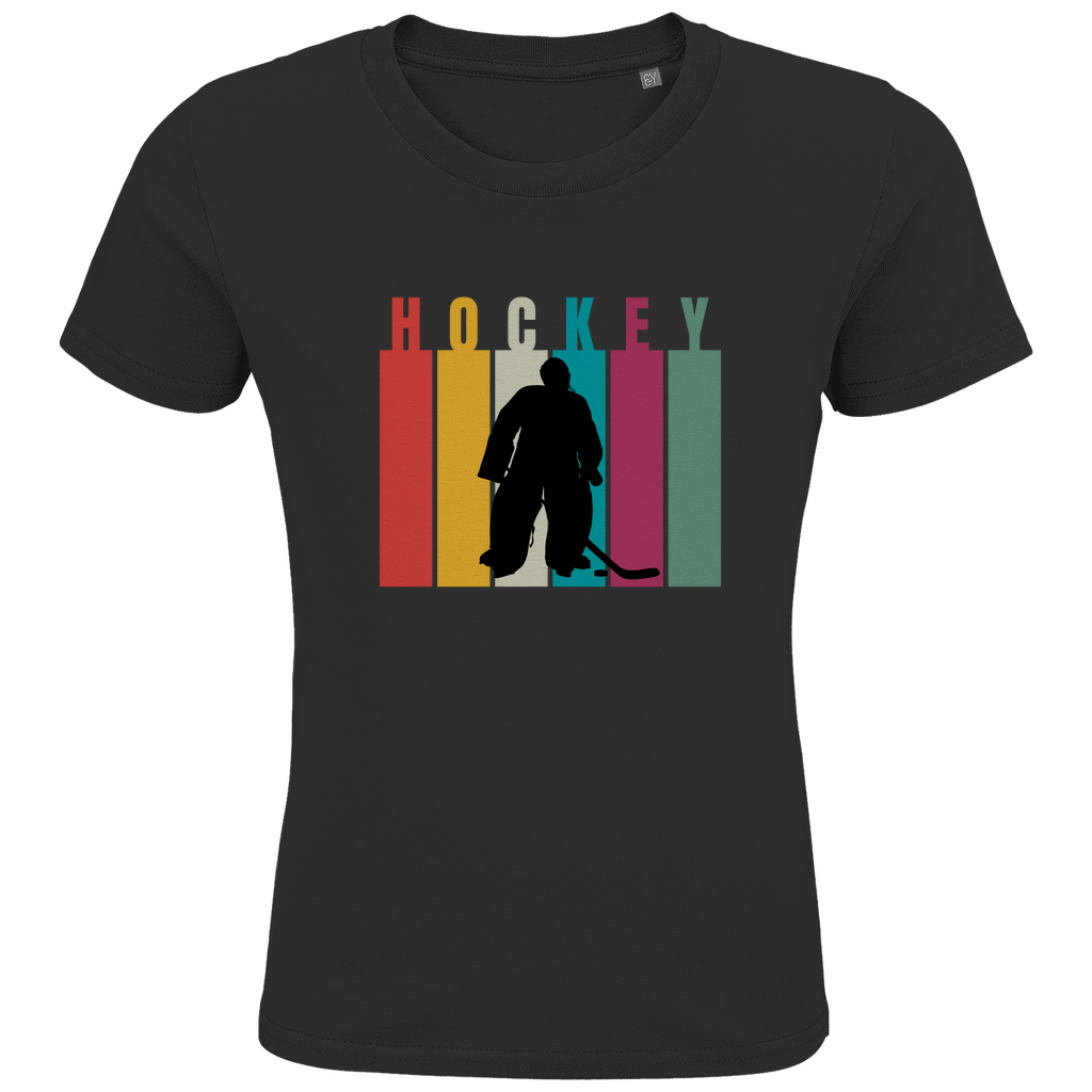 Kids T-Shirt COLOURFUL HOCKEY GOALIE