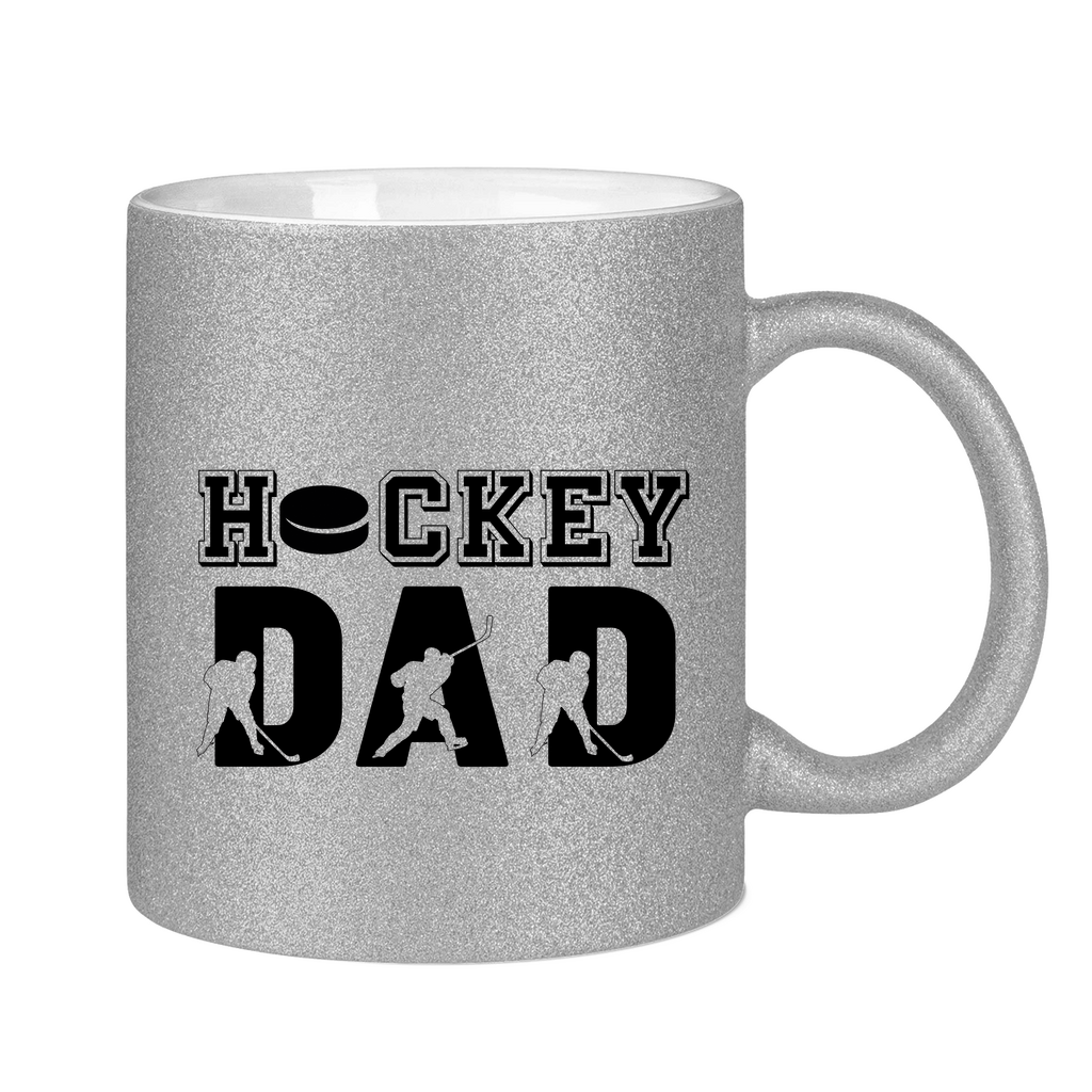 Glitzertasse HOCKEYDAD SPIELER