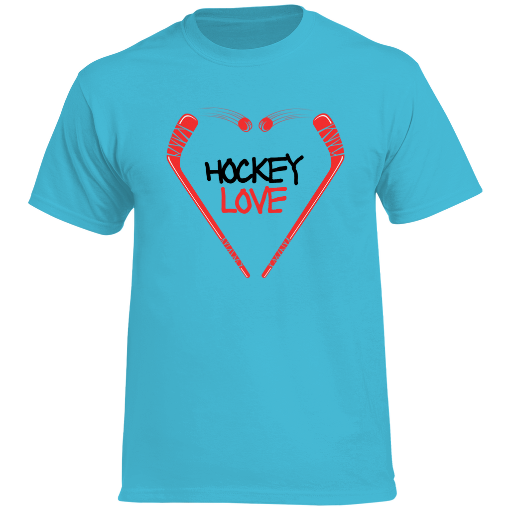 T-Shirt HOCKEYLOVE STICKHEART