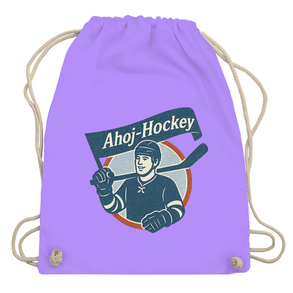 Turnbeutel AHOJ-HOCKEY VINTAGE