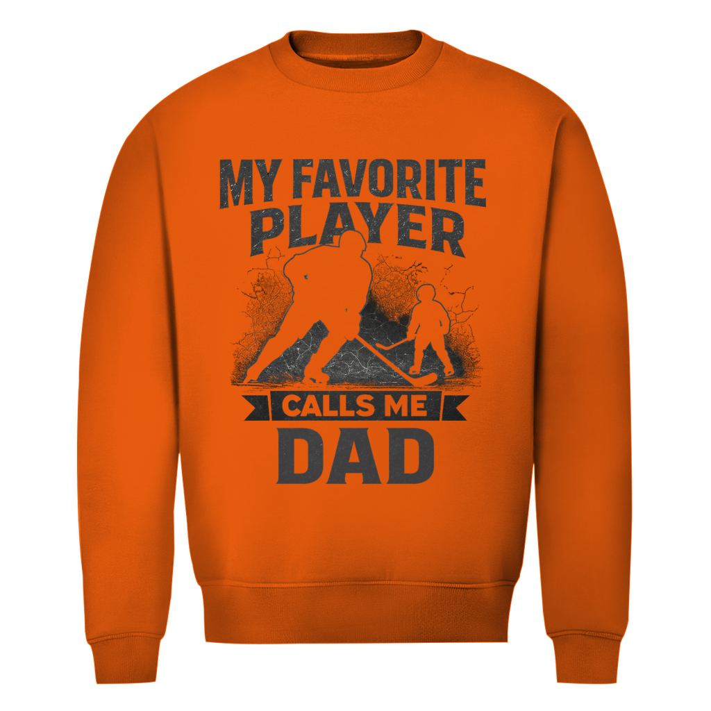 Unisex Sweatshirt HOCKEYDAD FAVORITE PLAYER