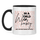Tasse zweifarbig WORLD OF HOCKEY - MOM