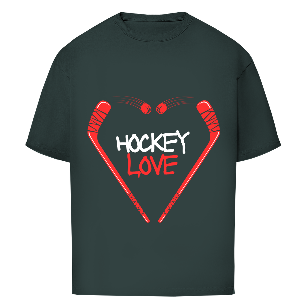 Oversize T-Shirt HOCKEYLOVE STICKHEART