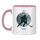 Tasse zweifarbig STERNZEICHEN LEO / LÖWE