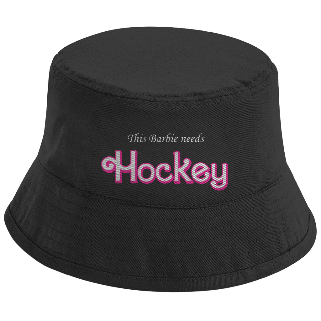 Bucket Hat BARBIE NEEDS HOCKEY