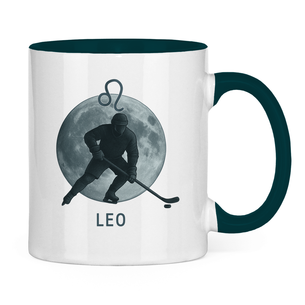 Tasse zweifarbig STERNZEICHEN LEO / LÖWE