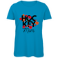 Ladies T-Shirt  HOCKYMOM FLOWERS