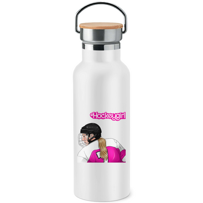 Edelstahl-Trinkflasche HOCKEYGIRL