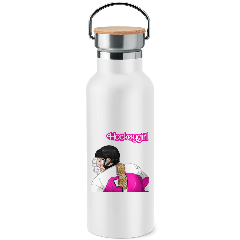 Edelstahl-Trinkflasche HOCKEYGIRL