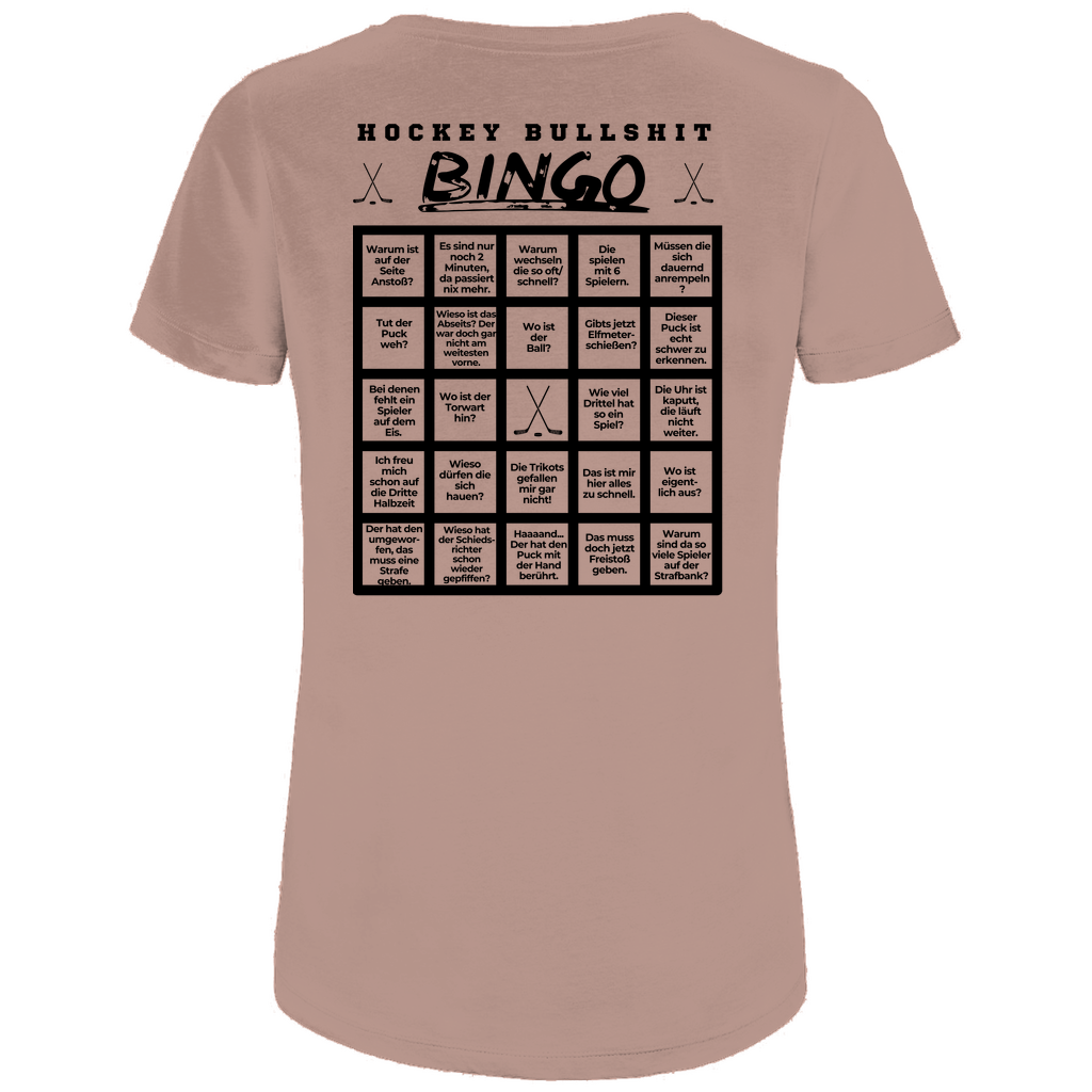 Ladies T-Shirt BULLSHIT BINGO (back)