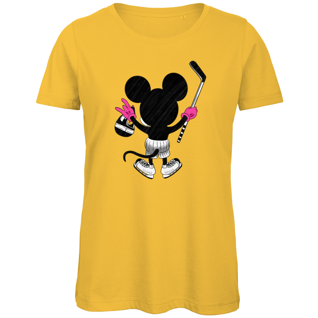 Ladies T-Shirt HOCKEYMOUSE PINK