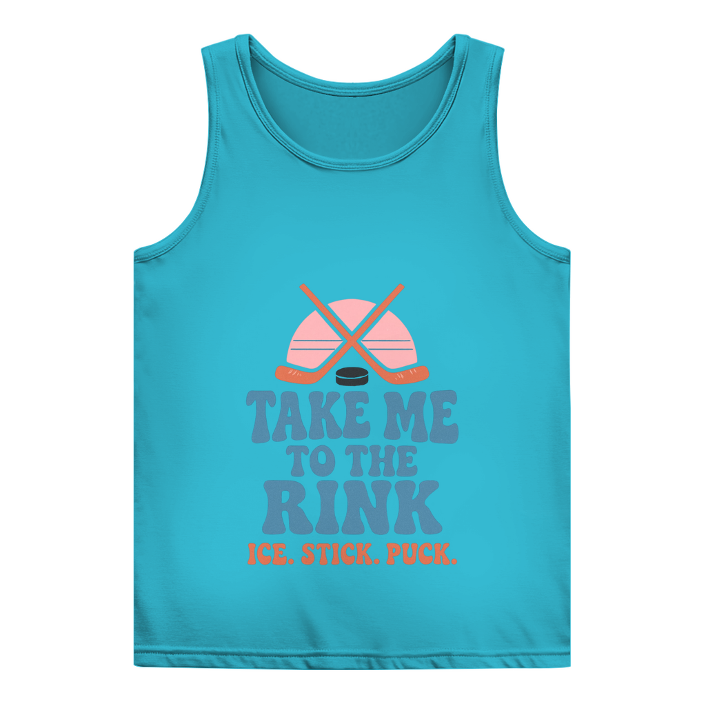 Ladies Tank Top TAKE ME TO THE RINK