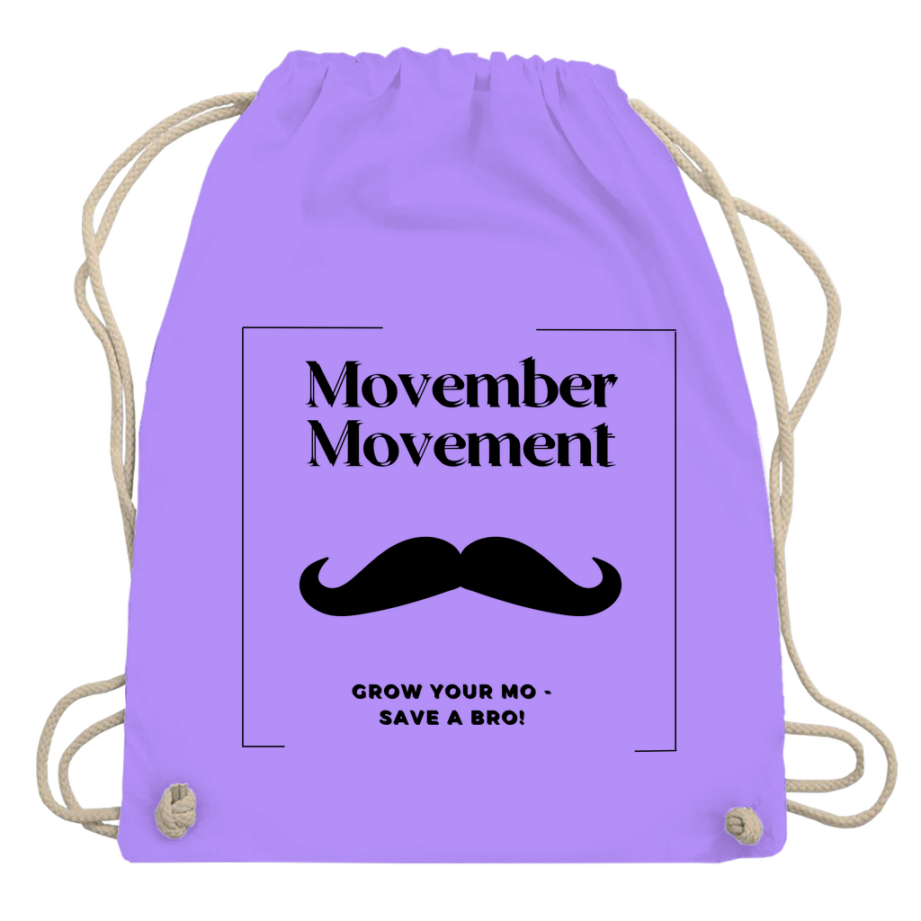 Turnbeutel MOVEMBER MOVEMENT