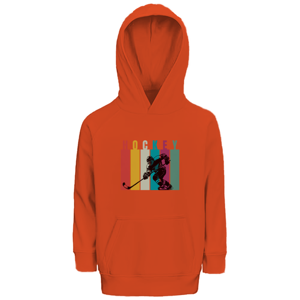 Kids Hoodie COLOURFUL HOCKEYPLAYER