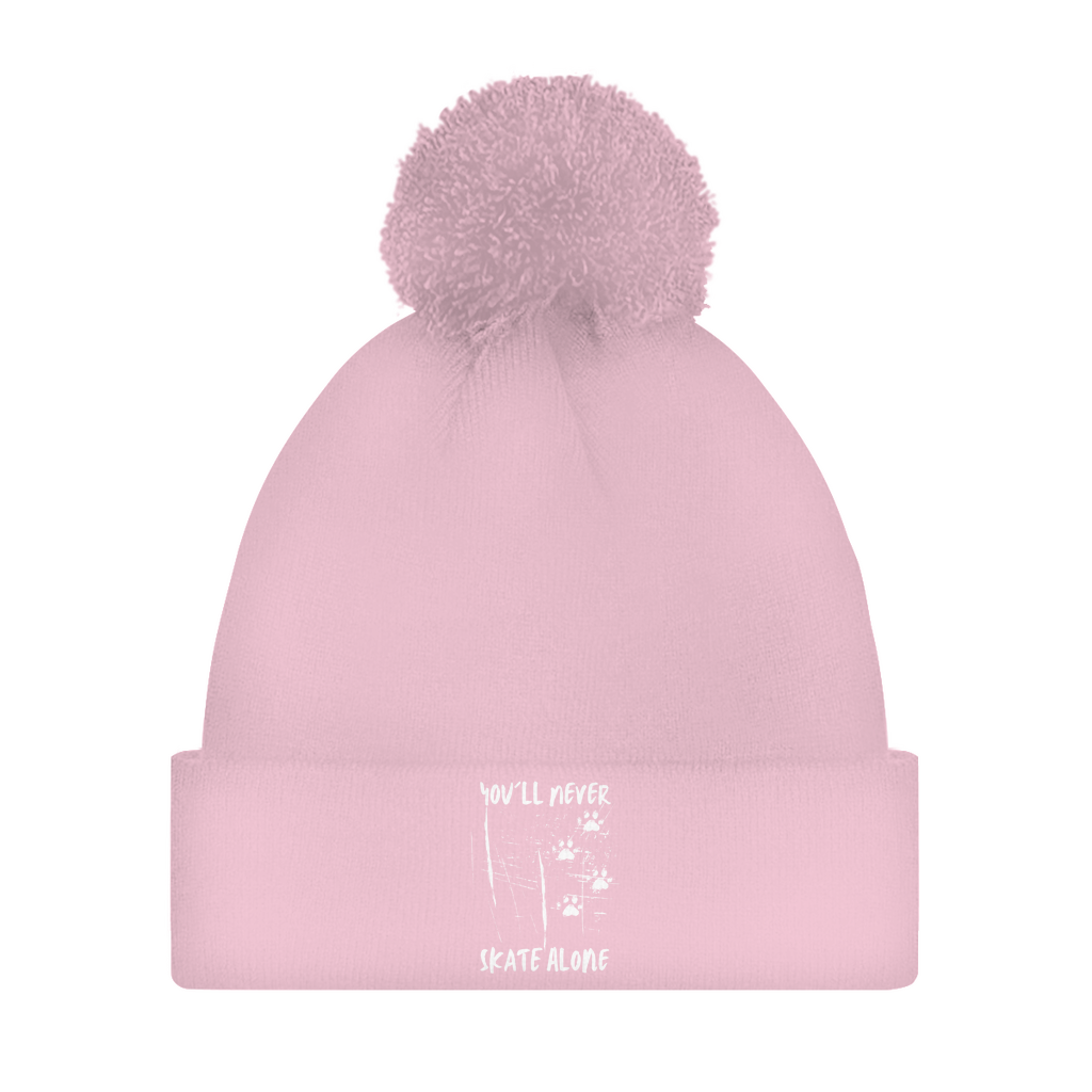 Bommelmütze NEVER SKATE ALONE