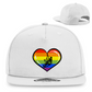 Snapback RAINBOW SKATE HEART