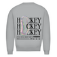 Unisex Sweatshirt   HOCKEY MODERN (back)