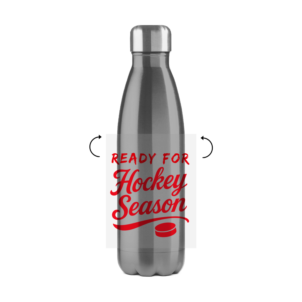 Edelstahl-Thermoflasche READY FOR HOCKEY SEASON