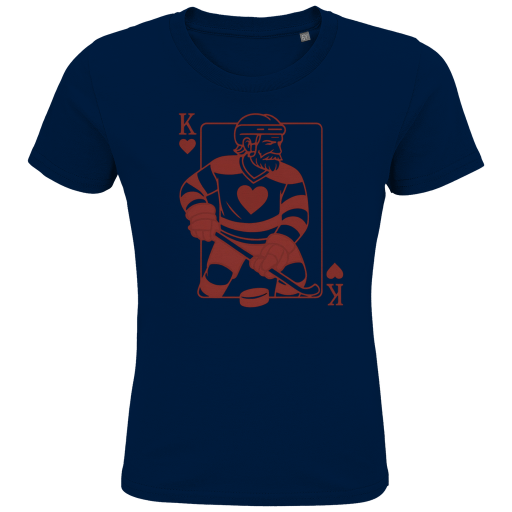 Kids T-Shirt HOCKEY HERZKÖNIG