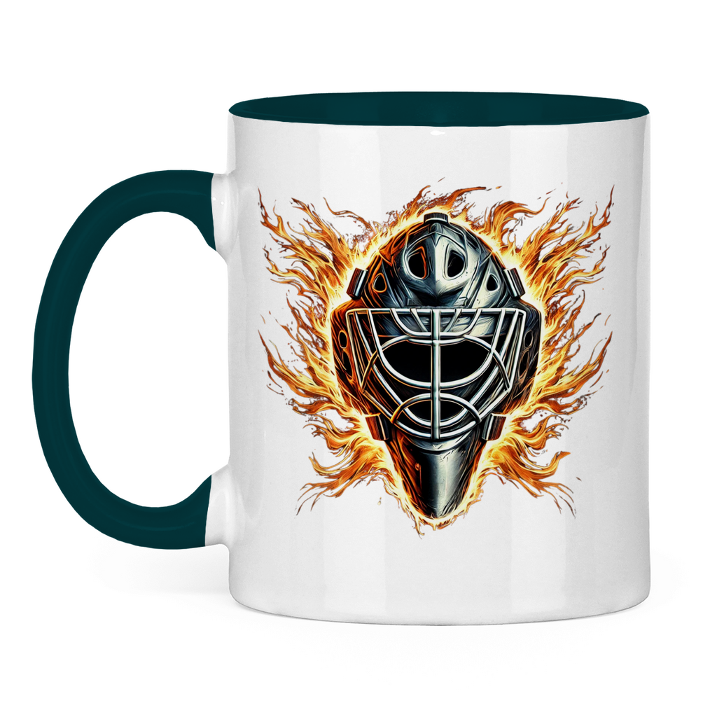 Tasse zweifarbig BURNING MASK