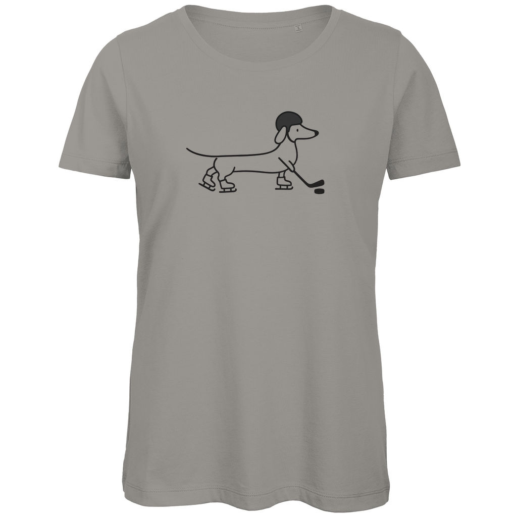 Ladies T-Shirt HOCKEY DACKEL