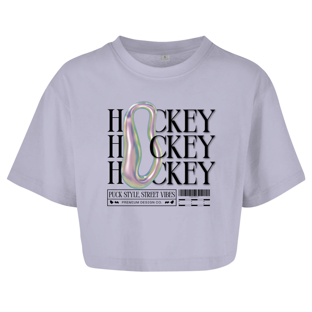 Ladies Crop Top  HOCKEY MODERN