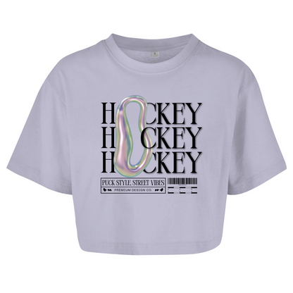 Ladies Crop Top  HOCKEY MODERN