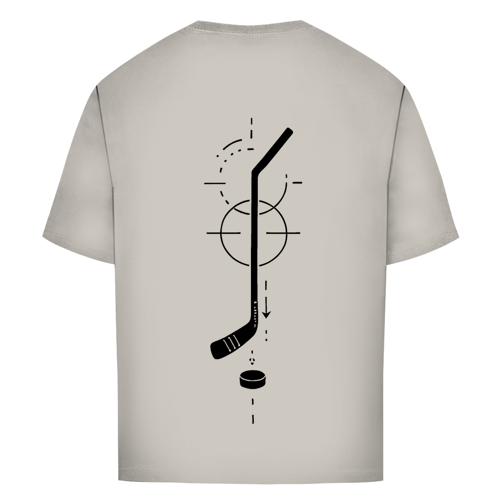 Oversize T-Shirt HOCKEYSTICK MODERN (back)