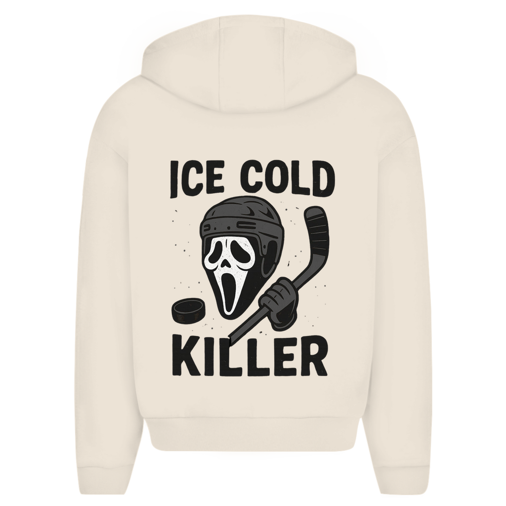 Oversize Zipper ICE COLD KILLER (front&back)