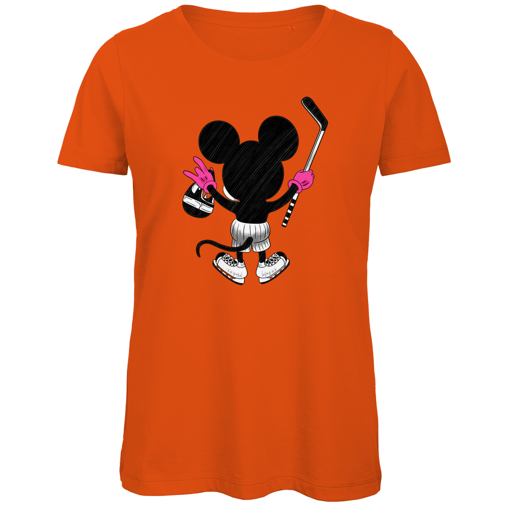 Ladies T-Shirt HOCKEYMOUSE PINK