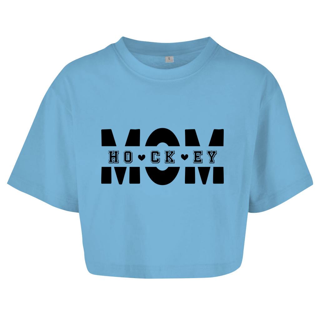 Ladies Crop Top HOCKEYMOM