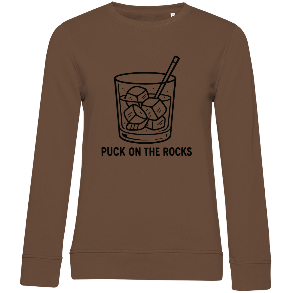 Ladies Sweatshirt PUCK ON THE ROCKS
