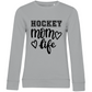 Ladies Sweatshirt HOCKEY MOM LIFE