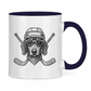 Tasse zweifarbig COOL HOCKEYDOG
