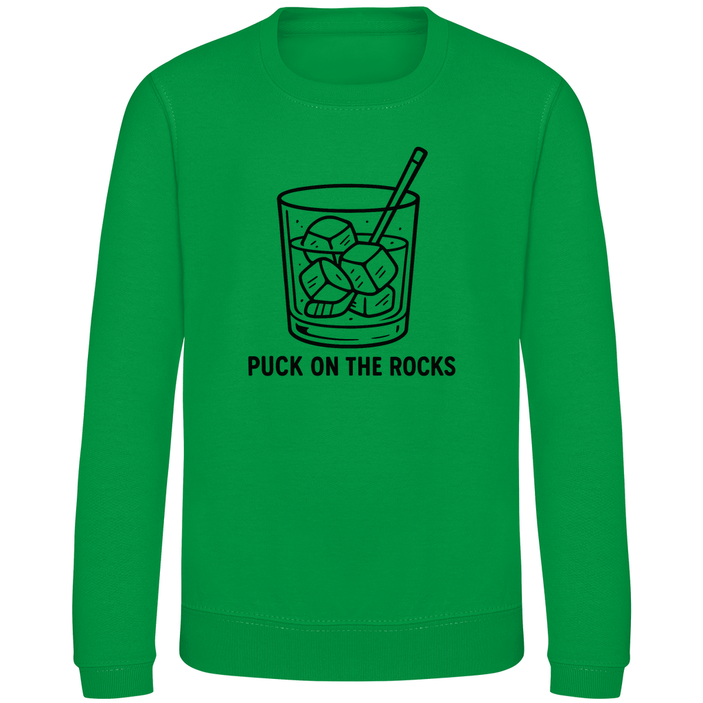 Kids Sweatshirt PUCK ON THE ROCKS