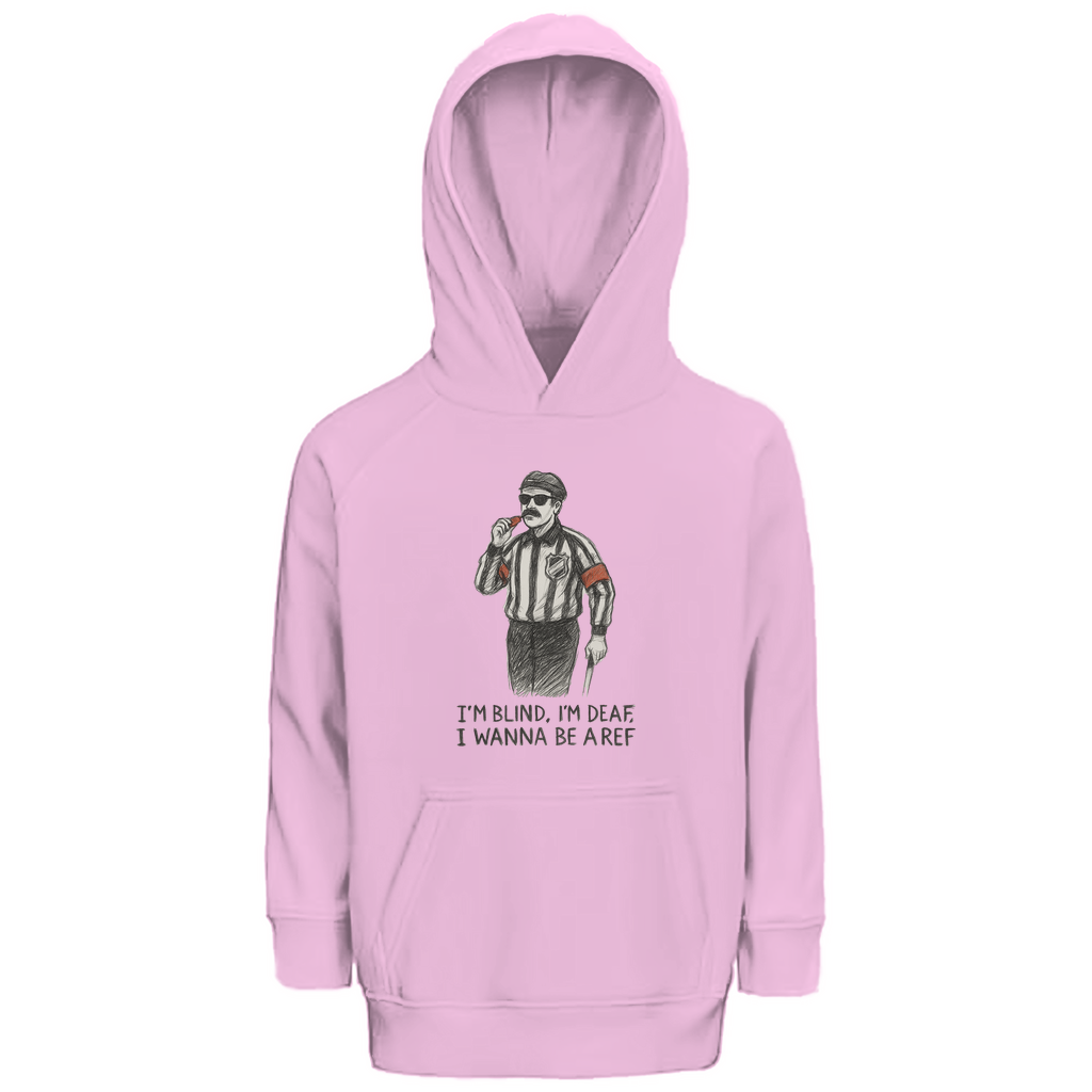 Kids Hoodie WANNA BE A REF