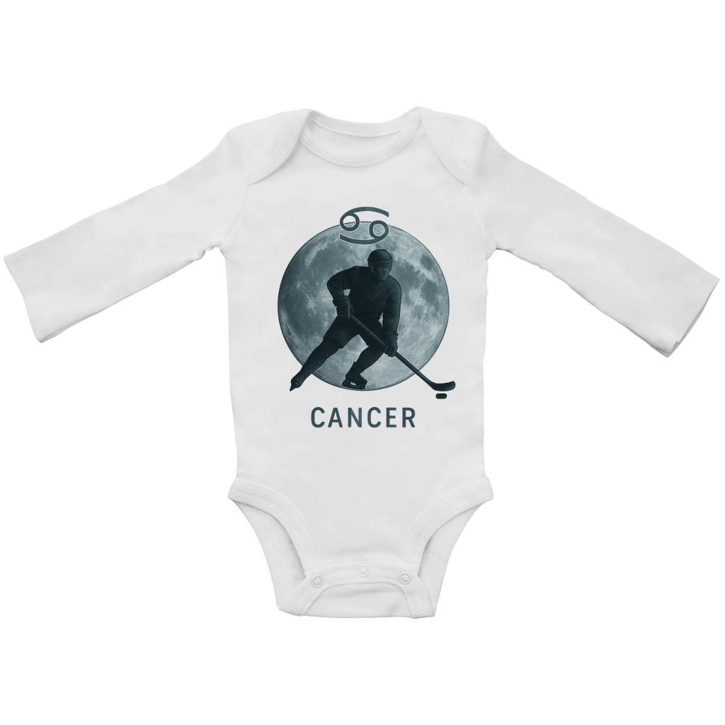Babybody Langarm STERNZEICHEN CANCER / KREBS