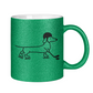 Glitzertasse HOCKEY DACKEL
