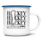 Emaille Tasse HOCKEY MODERN