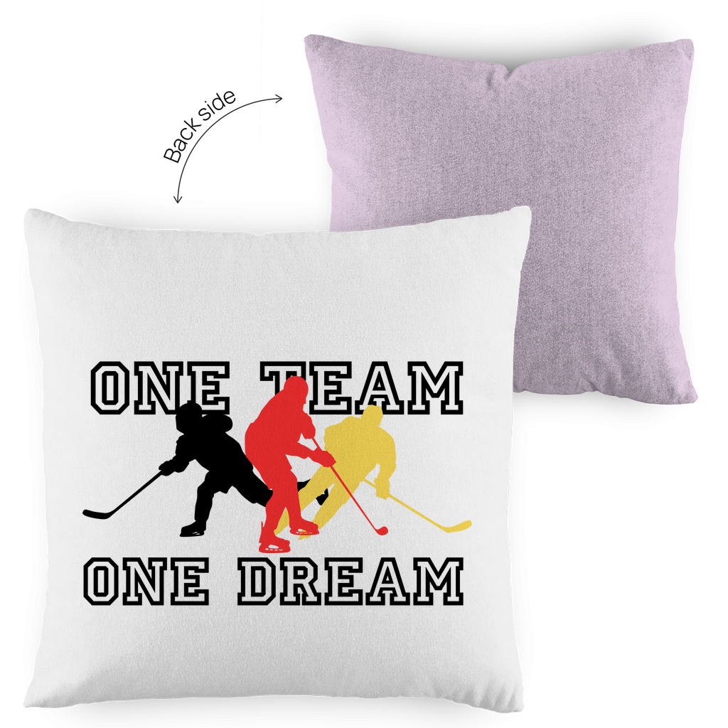 Kopfkissen zweifarbig ONE TEAM-ONE DREAM GER