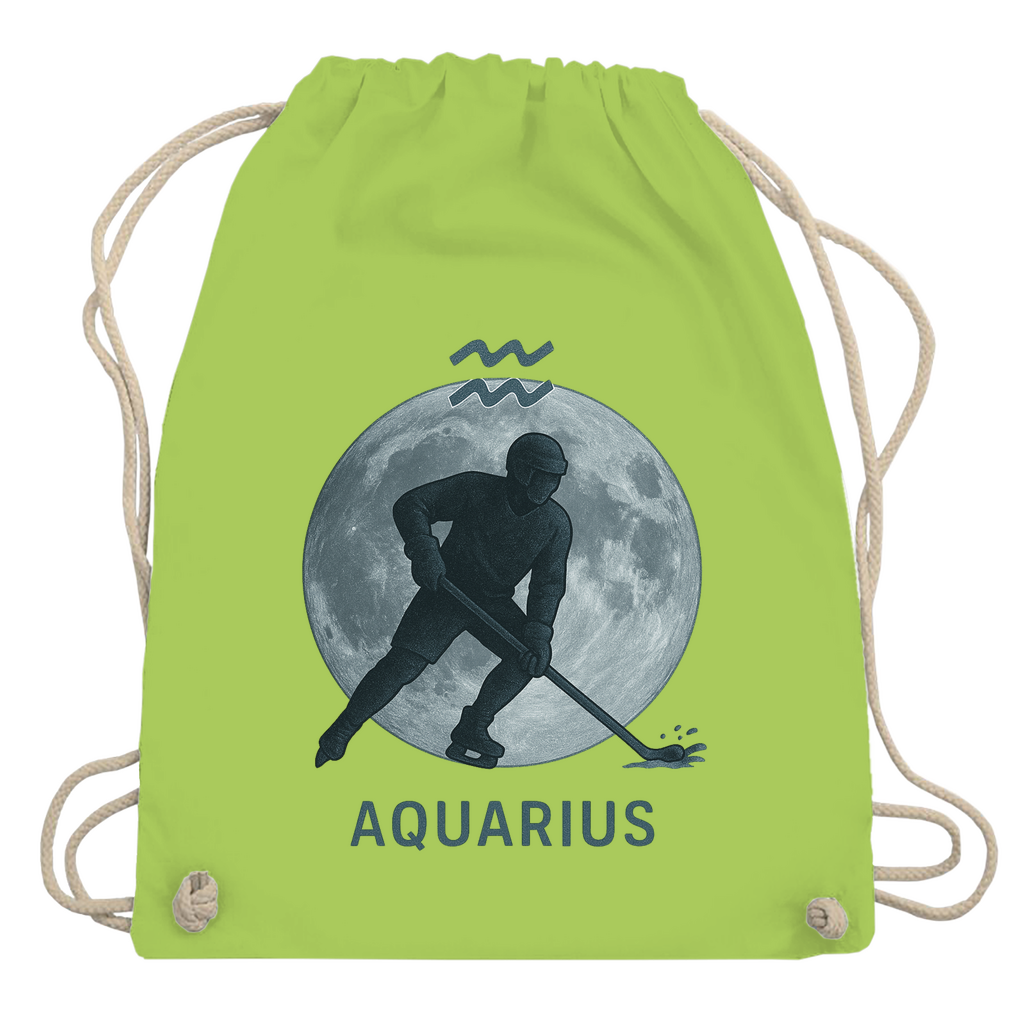 Turnbeutel STERNZEICHEN AQUARIUS / WASSERMANN