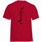 T-Shirt HOCKEYSTICK MODERN (back)