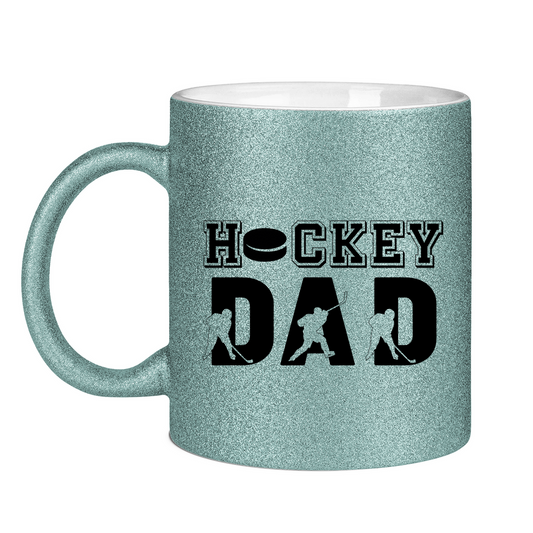 Glitzertasse HOCKEYDAD SPIELER