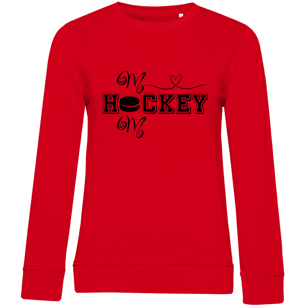 Ladies Sweatshirt HOCKEY MOM HEART