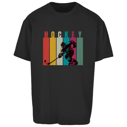 Oversize T-Shirt COLOURFUL HOCKEYPLAYER